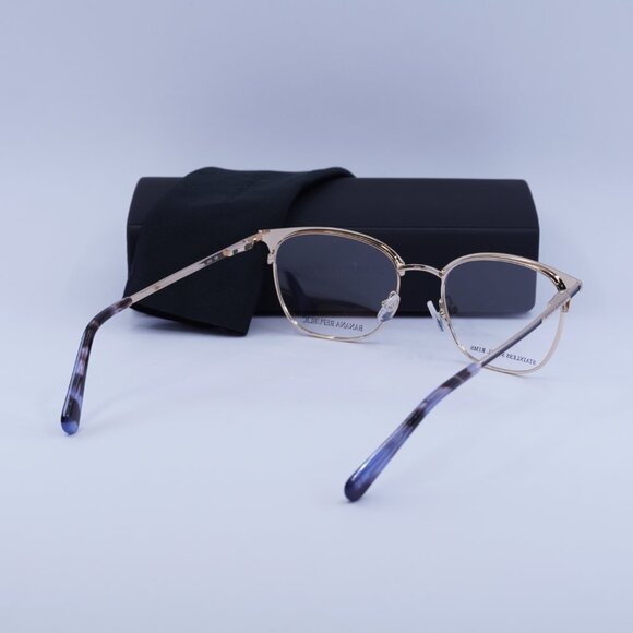 Banana Republic ISADORA 0KY2 00 Eyeglasses Blue/Gold 51mm Cat Eye Frame - Picture 11 of 11